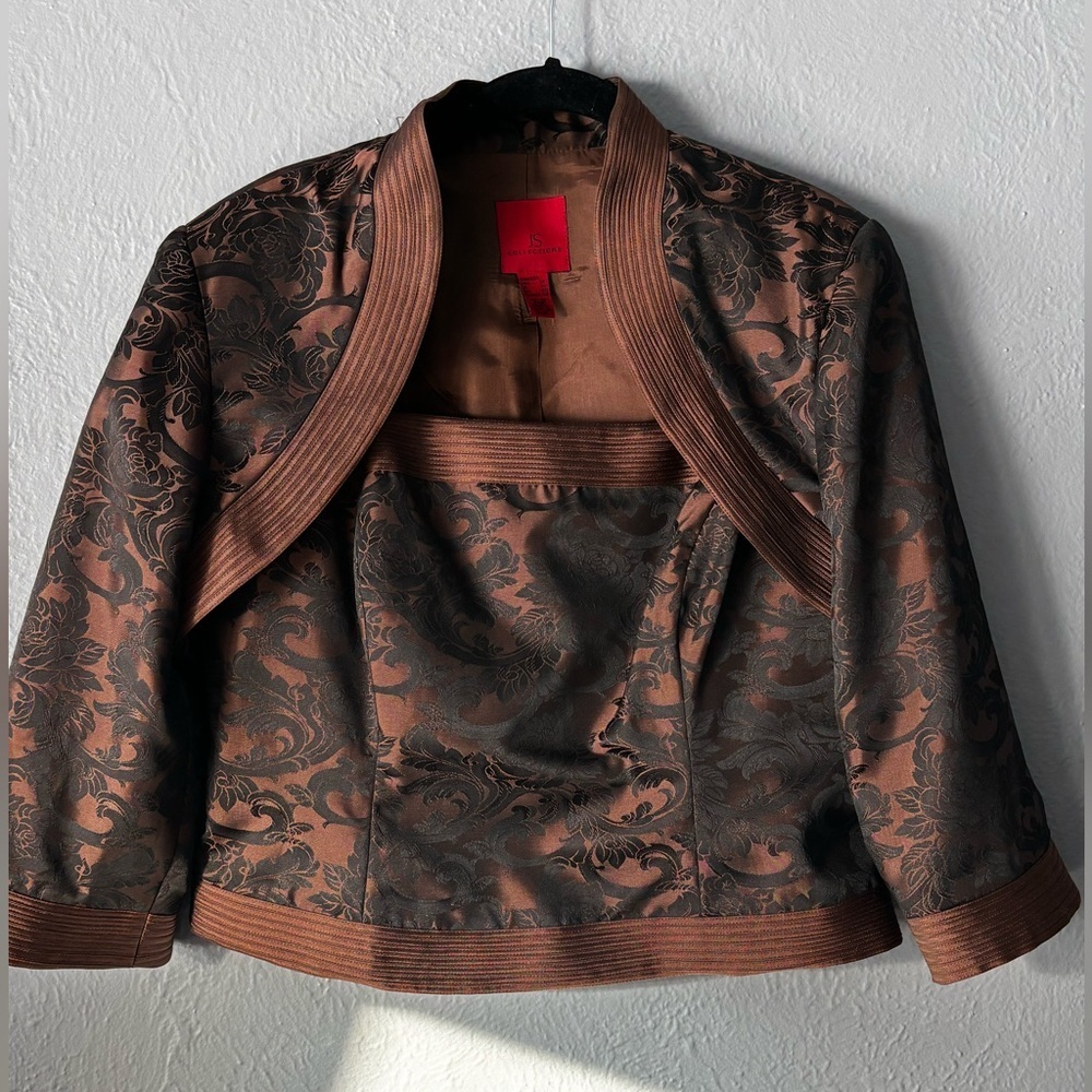 Js Collections | Structured | Tank | Bronze | Flo… - image 1